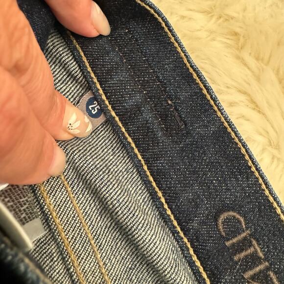 Citizens of Humanity Ava Low Rise Straight Leg Jeans 25 NWOT - Picture 10 of 16